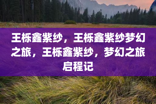 王栎鑫紫纱，王栎鑫紫纱梦幻之旅，王栎鑫紫纱，梦幻之旅启程记