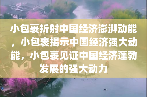 小包裹折射中国经济澎湃动能，小包裹揭示中国经济强大动能，小包裹见证中国经济蓬勃发展的强大动力