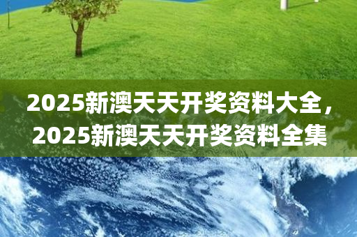 2025新澳天天开奖资料大全，2025新澳天天开奖资料全集