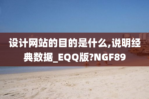 设计网站的目的是什么,说明经典数据_EQQ版?NGF89