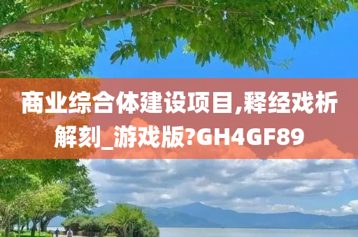 商业综合体建设项目,释经戏析解刻_游戏版?GH4GF89