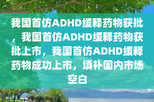 我国首仿ADHD缓释药物获批，我国首仿ADHD缓释药物获批上市，我国首仿ADHD缓释药物成功上市，填补国内市场空白