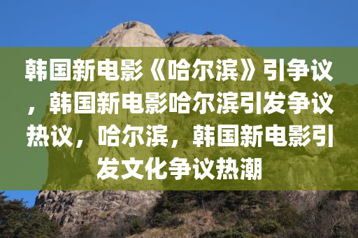 韩国新电影《哈尔滨》引争议，韩国新电影哈尔滨引发争议热议，哈尔滨，韩国新电影引发文化争议热潮