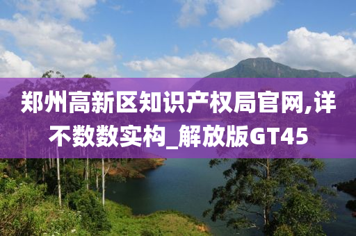 郑州高新区知识产权局官网,详不数数实构_解放版GT45