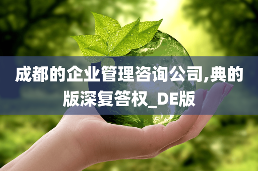 成都的企业管理咨询公司,典的版深复答权_DE版