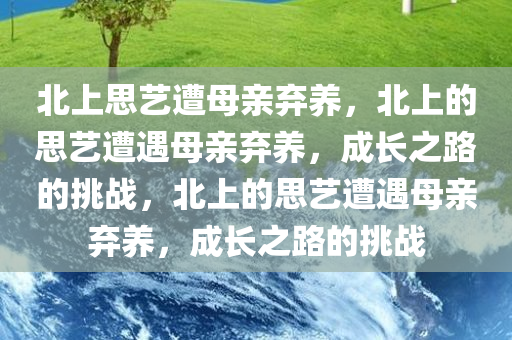 北上思艺遭母亲弃养，北上的思艺遭遇母亲弃养，成长之路的挑战，北上的思艺遭遇母亲弃养，成长之路的挑战