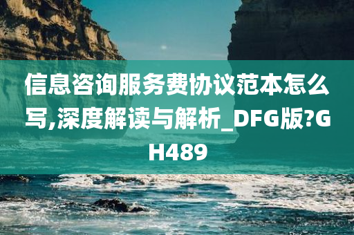 信息咨询服务费协议范本怎么写,深度解读与解析_DFG版?GH489