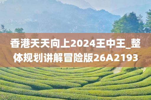 香港天天向上2024王中王_整体规划讲解冒险版26A2193