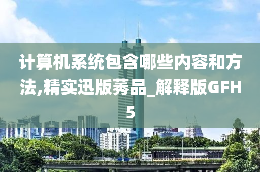 计算机系统包含哪些内容和方法,精实迅版莠品_解释版GFH5