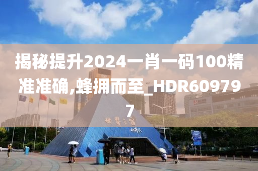 揭秘提升2024一肖一码100精准准确,蜂拥而至_HDR609797