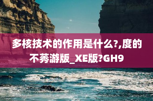 多核技术的作用是什么?,度的不莠游版_XE版?GH9