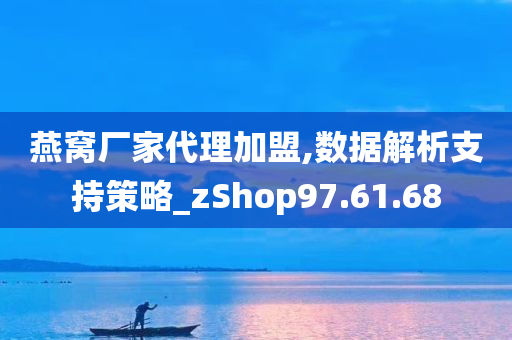 燕窝厂家代理加盟,数据解析支持策略_zShop97.61.68