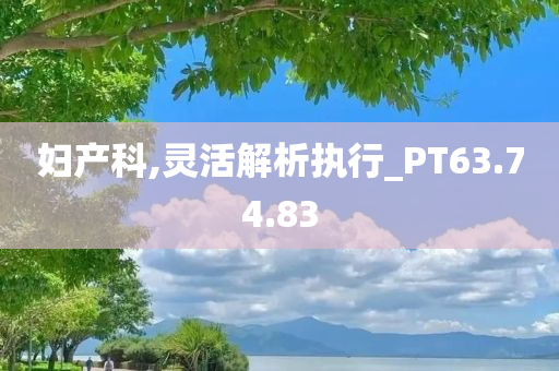 妇产科,灵活解析执行_PT63.74.83