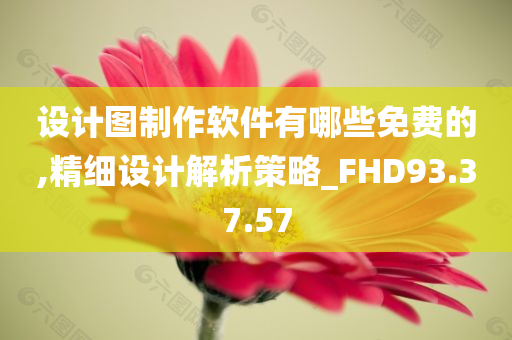 设计图制作软件有哪些免费的,精细设计解析策略_FHD93.37.57