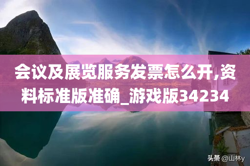 会议及展览服务发票怎么开,资料标准版准确_游戏版34234