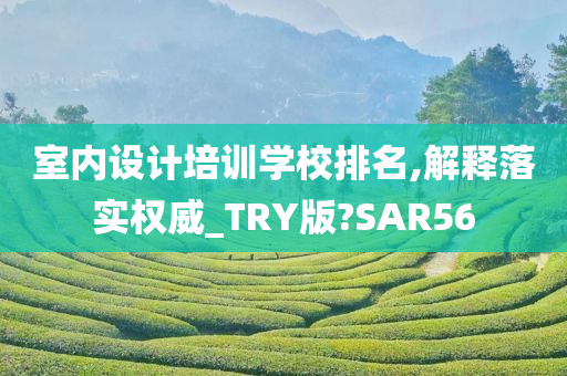 室内设计培训学校排名,解释落实权威_TRY版?SAR56