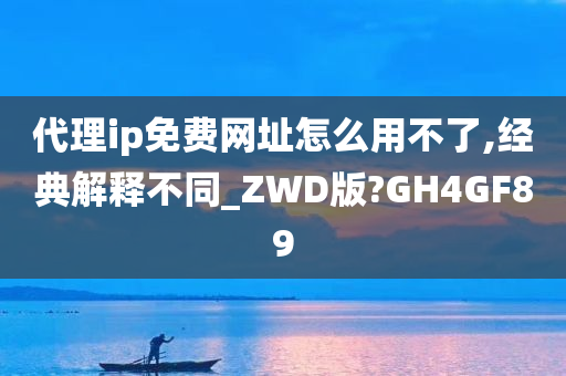 代理ip免费网址怎么用不了,经典解释不同_ZWD版?GH4GF89