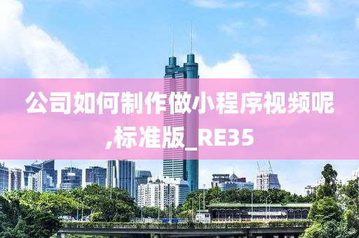 公司如何制作做小程序视频呢,标准版_RE35