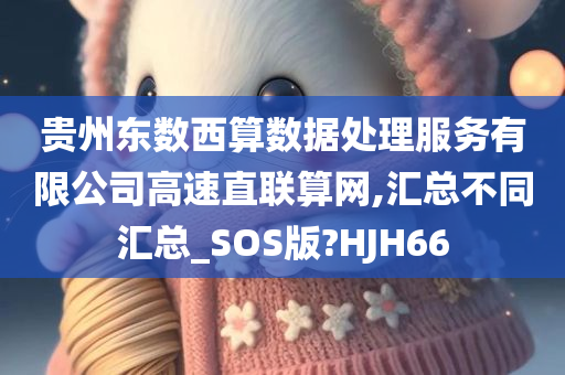 贵州东数西算数据处理服务有限公司高速直联算网,汇总不同汇总_SOS版?HJH66