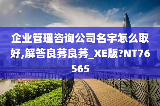 企业管理咨询公司名字怎么取好,解答良莠良莠_XE版?NT76565