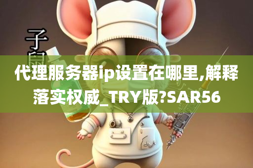 代理服务器ip设置在哪里,解释落实权威_TRY版?SAR56