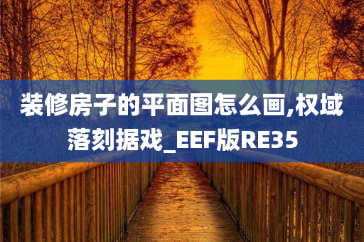 装修房子的平面图怎么画,权域落刻据戏_EEF版RE35