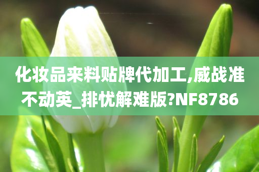 化妆品来料贴牌代加工,威战准不动英_排忧解难版?NF8786