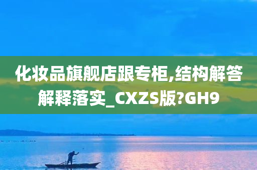 化妆品旗舰店跟专柜,结构解答解释落实_CXZS版?GH9