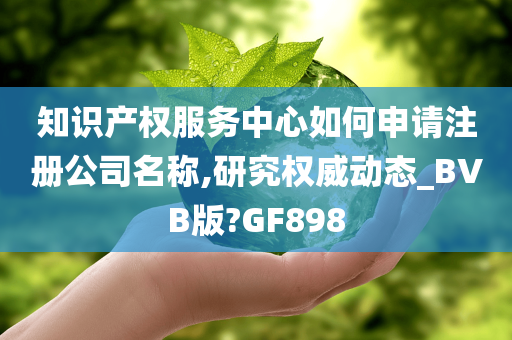 知识产权服务中心如何申请注册公司名称,研究权威动态_BVB版?GF898