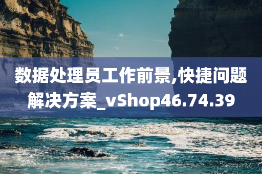 数据处理员工作前景,快捷问题解决方案_vShop46.74.39