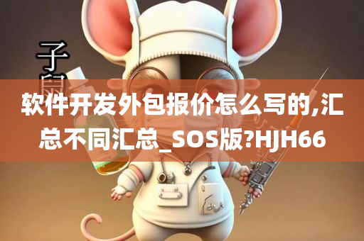 软件开发外包报价怎么写的,汇总不同汇总_SOS版?HJH66