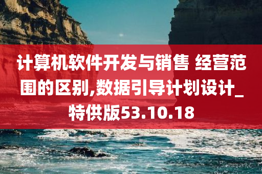 计算机软件开发与销售 经营范围的区别,数据引导计划设计_特供版53.10.18