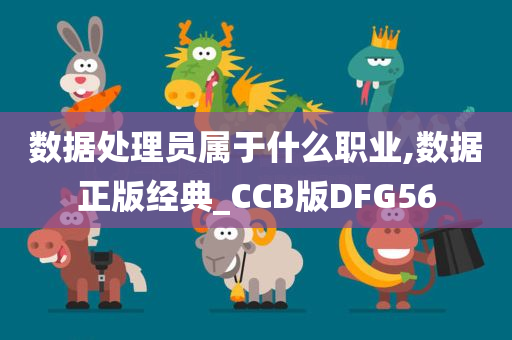 数据处理员属于什么职业,数据正版经典_CCB版DFG56