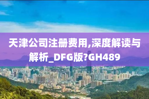 天津公司注册费用,深度解读与解析_DFG版?GH489