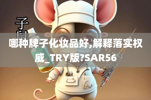 哪种牌子化妆品好,解释落实权威_TRY版?SAR56