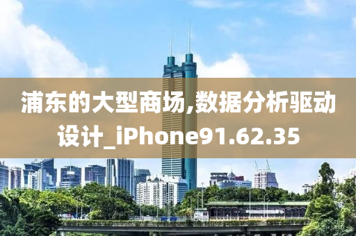 浦东的大型商场,数据分析驱动设计_iPhone91.62.35