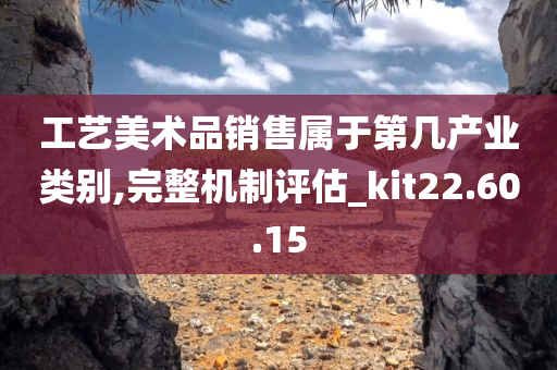 工艺美术品销售属于第几产业类别,完整机制评估_kit22.60.15