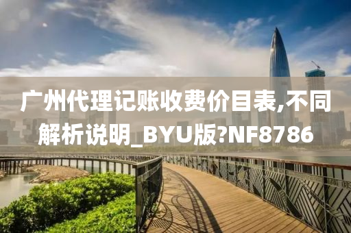 广州代理记账收费价目表,不同解析说明_BYU版?NF8786