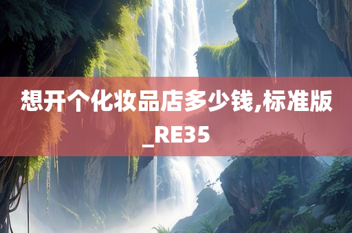 想开个化妆品店多少钱,标准版_RE35