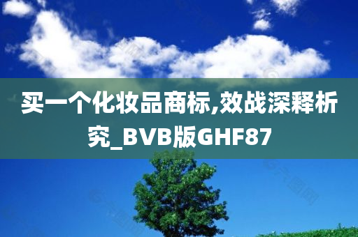 买一个化妆品商标,效战深释析究_BVB版GHF87