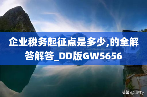 企业税务起征点是多少,的全解答解答_DD版GW5656