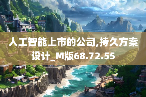 人工智能上市的公司,持久方案设计_M版68.72.55