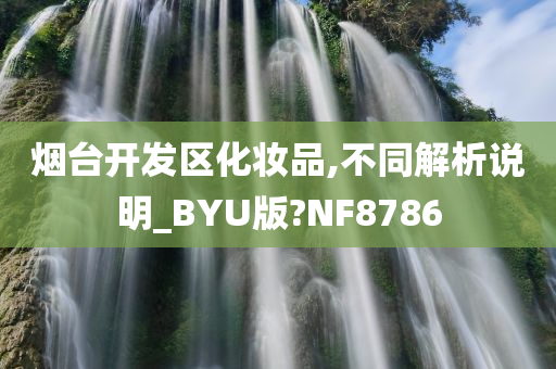 烟台开发区化妆品,不同解析说明_BYU版?NF8786