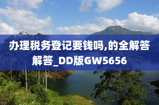 办理税务登记要钱吗,的全解答解答_DD版GW5656