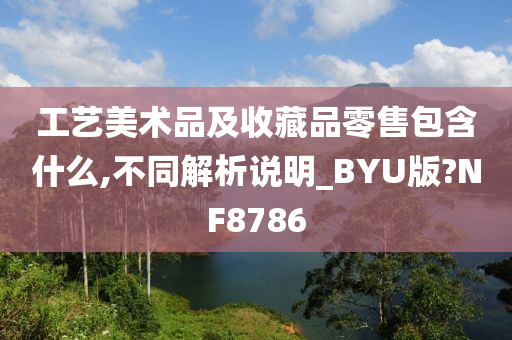 工艺美术品及收藏品零售包含什么,不同解析说明_BYU版?NF8786