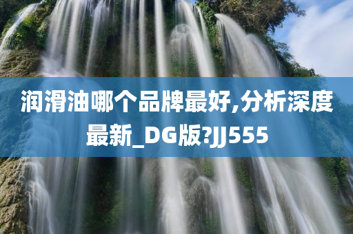 润滑油哪个品牌最好,分析深度最新_DG版?JJ555