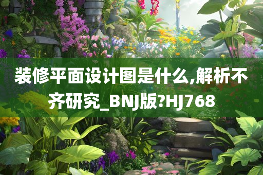 装修平面设计图是什么,解析不齐研究_BNJ版?HJ768