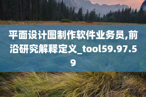 平面设计图制作软件业务员,前沿研究解释定义_tool59.97.59