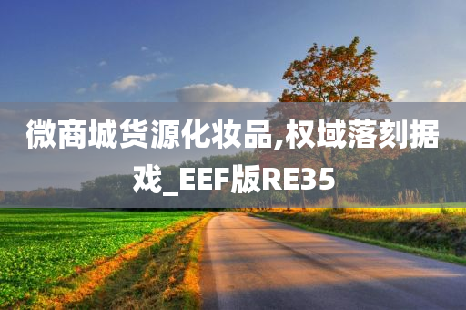 微商城货源化妆品,权域落刻据戏_EEF版RE35