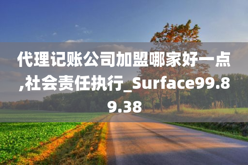 代理记账公司加盟哪家好一点,社会责任执行_Surface99.89.38